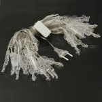 7m Violine Anhänger Dekoration Lichterketten, Mehrfarbiges 30-LED-Licht (AC 12-240V / EU-Stecker) (weiß) – Bild 4