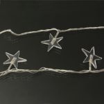 7m Pentastar Anhänger Dekoration Lichterketten, Mehrfarbiges 30-LED-Licht (AC 12-240V / EU-Stecker) (transparent) – Bild 5