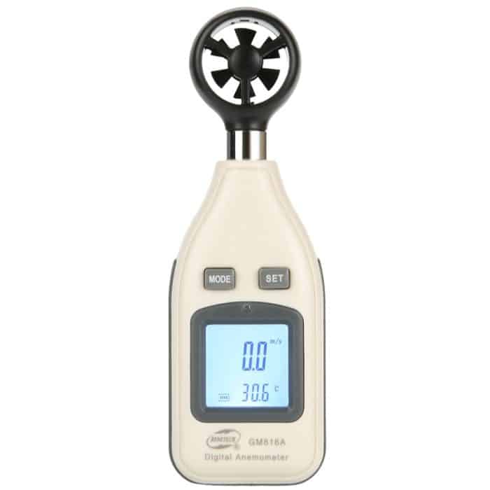 S-HC-0008.jpg BENETECH Digital Electronic Anemometer (GM816A) (Weiß) – Bild 1