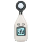BENETECH Digital Light Lux Meter für Fabrik / Schule / Haus Verschiedene Anlässe, Reichweite: 0-200.000 Lux (GM1010) (Weiß)