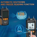 GM610 Digitales Holzfeuchtemessgerät (Schwarz) – Bild 8