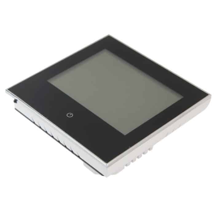 Elektrisches Fußbodenheizungssystem LCD-Display Programmierbarer Raumthermostat (Schwarz) – Bild 3