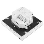 Elektrisches Fußbodenheizungssystem LCD-Display Programmierbarer Raumthermostat (Schwarz) – Bild 4