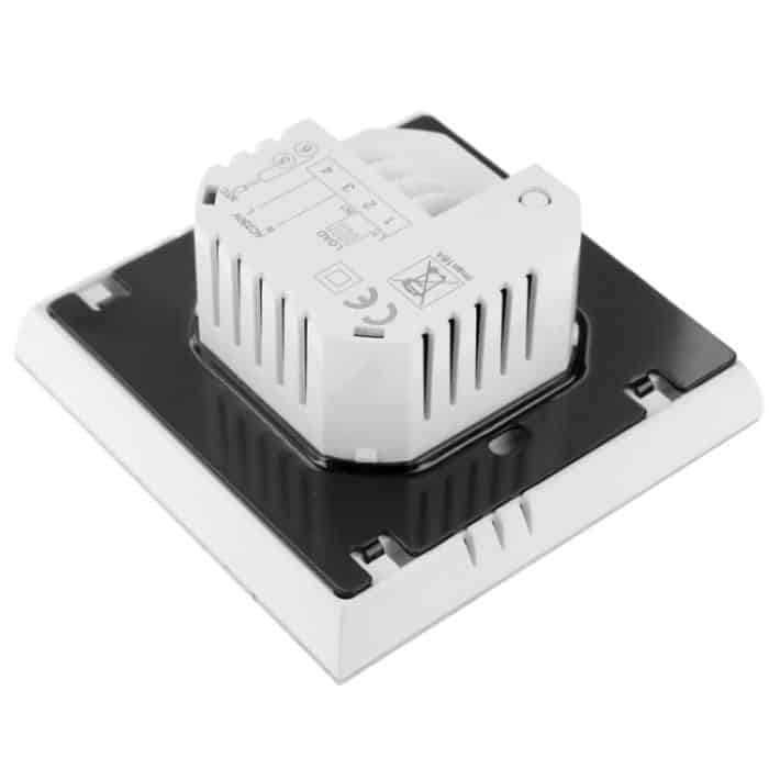 Elektrisches Fußbodenheizungssystem LCD-Display Programmierbarer Raumthermostat (Schwarz) – Bild 5