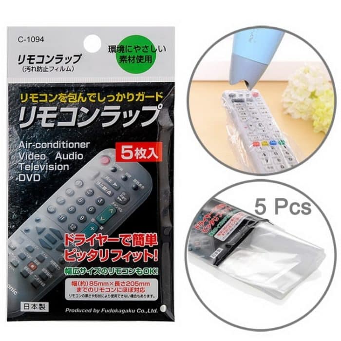 5 PCS Wärmeschrumpffolie für Video-Fernbedienung für TV-Klimaanlagen – Bild 1