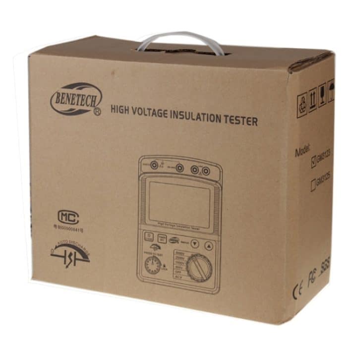 BENETECH GM3123 Hochspannungsisolationstester – Bild 10