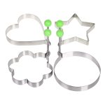 4 PCS Edelstahl Spiegelei Pfannkuchenform – Bild 2