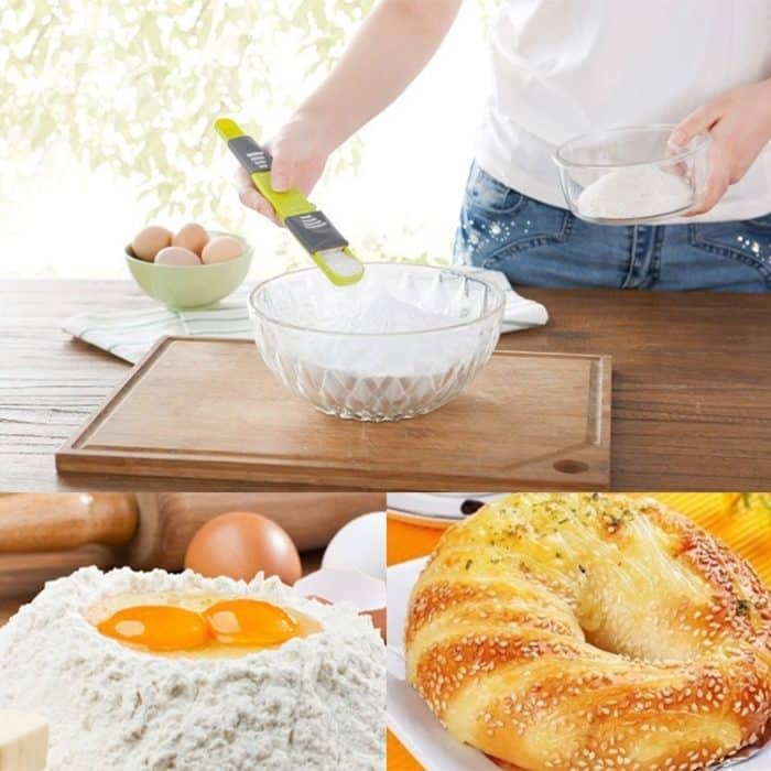 Kreativer, verstellbarer Back-Messlöffel mit 9 verschiedenen genauen Messmengen, Measuring Spoon – Bild 9