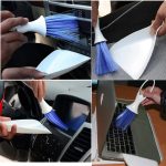 Multifunktionales Clean Shovel Vent Brush Dustpan Besen Set – Bild 6