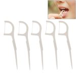 50 PCS Zahnstocher mit fadenbreitem ABS-Zahnseide