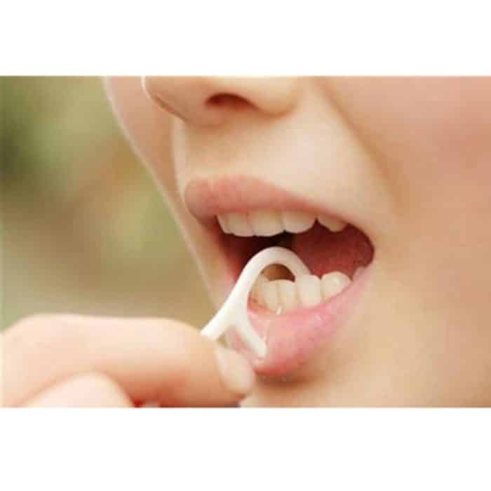 50 PCS Zahnstocher mit fadenbreitem ABS-Zahnseide – Bild 6