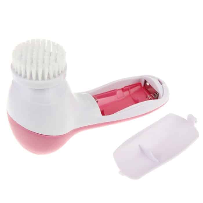 5 in 1 Beauty Care Pinsel Massagegerät Scrubber Gesicht Hautpflege Elektrischer Gesichtsreiniger – Bild 5