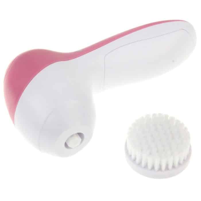 5 in 1 Beauty Care Pinsel Massagegerät Scrubber Gesicht Hautpflege Elektrischer Gesichtsreiniger – Bild 6