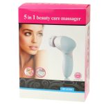 5 in 1 Beauty Care Pinsel Massagegerät Scrubber Gesicht Hautpflege Elektrischer Gesichtsreiniger – Bild 8