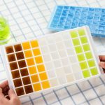 Diamantform 60-Gitter Eiswürfelschale, zufällige Farblieferung