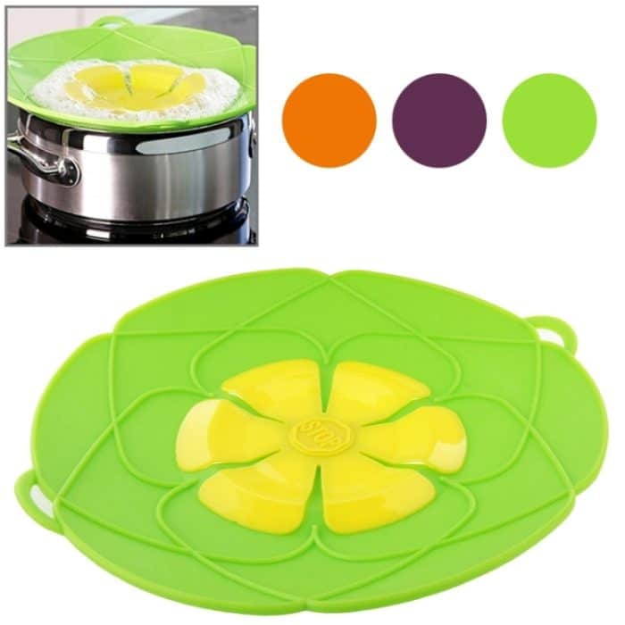 Neue auslaufsichere, flatternde und hitzebeständige Silikontopfabdeckung (Ramdom Color Delivery) – Bild 1