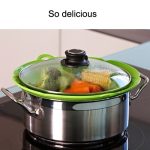 Neue auslaufsichere, flatternde und hitzebeständige Silikontopfabdeckung (Ramdom Color Delivery) – Bild 11