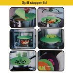 Neue auslaufsichere, flatternde und hitzebeständige Silikontopfabdeckung (Ramdom Color Delivery) – Bild 8