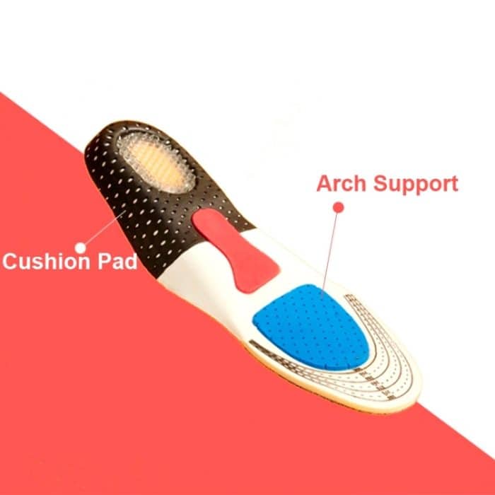 1 Paar Orthesen Arch Support Schuhpads Sport Laufsohlen, Größe: 28 cm x 9,5 cm – Bild 6
