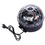 Digitales LED RGB Crystal Magic Ball Bühneneffektlicht, DMX Party Disco DJ Bar Bunte Musterbeleuchtung – Bild 2