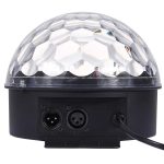Digitales LED RGB Crystal Magic Ball Bühneneffektlicht, DMX Party Disco DJ Bar Bunte Musterbeleuchtung – Bild 4