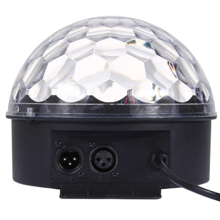 Digitales LED RGB Crystal Magic Ball Bühneneffektlicht, DMX Party Disco DJ Bar Bunte Musterbeleuchtung – Bild 4