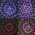 Digitales LED RGB Crystal Magic Ball Bühneneffektlicht, DMX Party Disco DJ Bar Bunte Musterbeleuchtung – Bild 8