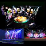 Digitales LED RGB Crystal Magic Ball Bühneneffektlicht, DMX Party Disco DJ Bar Bunte Musterbeleuchtung – Bild 9