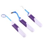 Lit-Pack 3-in-1-LED-Zahnersatz-Kits für Zahnärzte (Zahnspiegel + Radiergummi für Zahnflecken + Plaque-Entferner-Set)