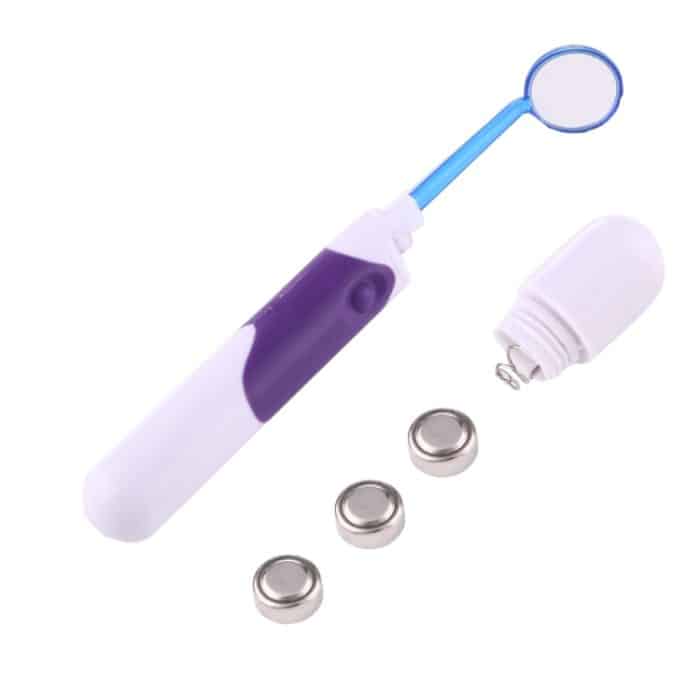 Lit-Pack 3-in-1-LED-Zahnersatz-Kits für Zahnärzte (Zahnspiegel + Radiergummi für Zahnflecken + Plaque-Entferner-Set) – Bild 6