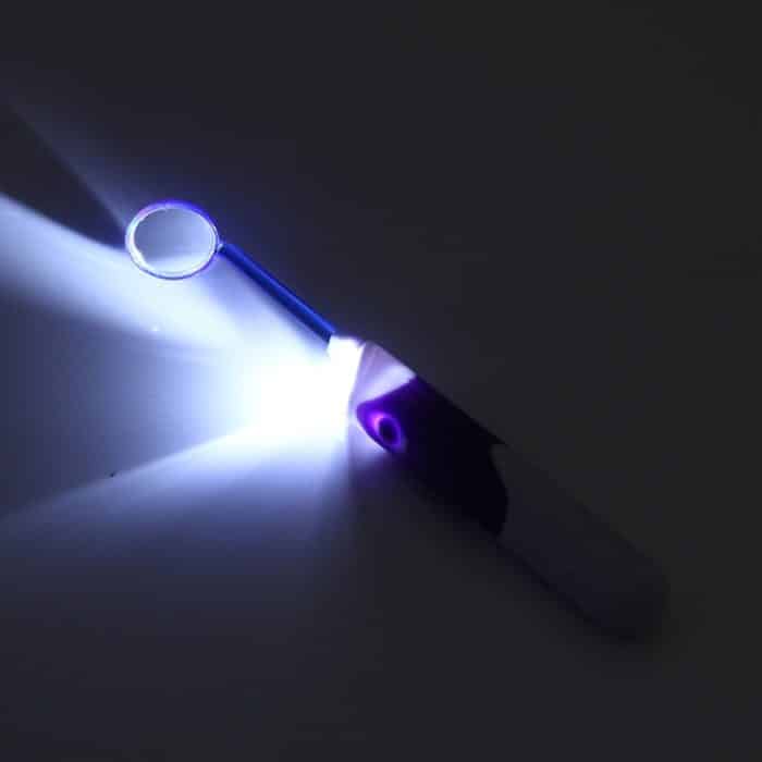 Lit-Pack 3-in-1-LED-Zahnersatz-Kits für Zahnärzte (Zahnspiegel + Radiergummi für Zahnflecken + Plaque-Entferner-Set) – Bild 8