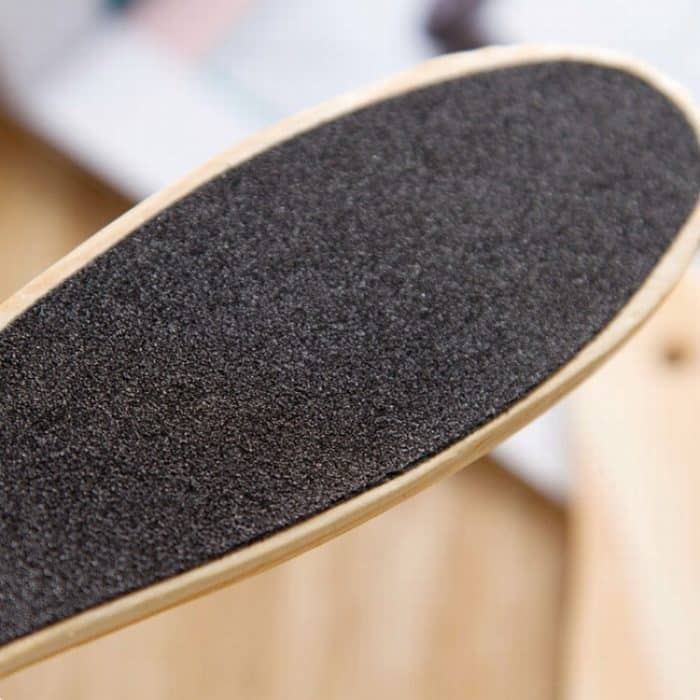 Doppelseitiges Emery-Holzbrett-Fußmassagegerät Zufällige Farblieferung – Bild 4