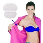 10 Stück selbstklebende Einweg-Schweißpads aus Baumwolle für die Achselhöhle (weiß) – Bild 2