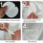 10 Stück selbstklebende Einweg-Schweißpads aus Baumwolle für die Achselhöhle (weiß) – Bild 8