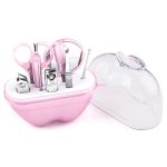 10-in-1 Feines Apple Design Pflege Nagel Maniküre Pediküre Persönliches Kosmetik Make-up Set Kit