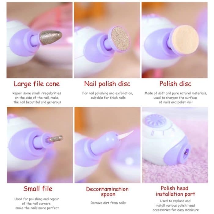 6-in-1-Fußnagelgesundheits-Werkzeugsatz – Bild 4