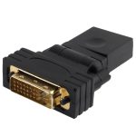 360 Grad Drehung Vergoldeter DVI 24 + 1 Pin Stecker auf 19 Pin HDMI Buchse Adapter – Bild 3