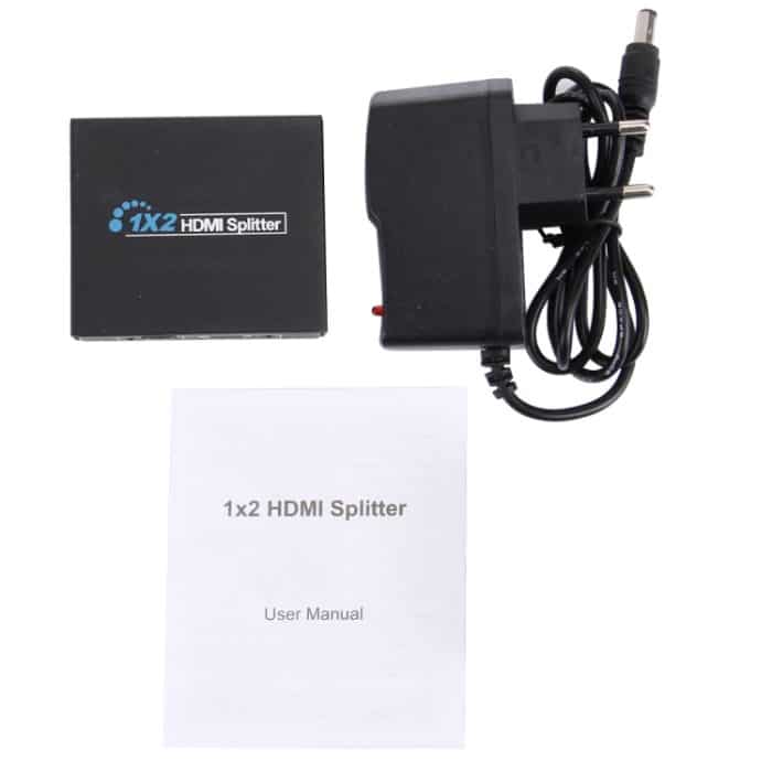 HDV-9812 Mini HD 1080P 1x2 HDMI V1.4 Splitter für HDTV / STB / DVD / Projektor / DVR – Bild 6