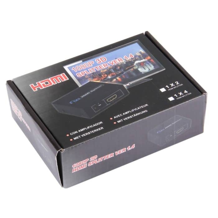 HDV-9812 Mini HD 1080P 1x2 HDMI V1.4 Splitter für HDTV / STB / DVD / Projektor / DVR – Bild 7