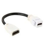 15 cm High Speed ​​V1.4 HDMI 19-polige Buchse zu HDMI 19-polige Buchse Adapterkabel
