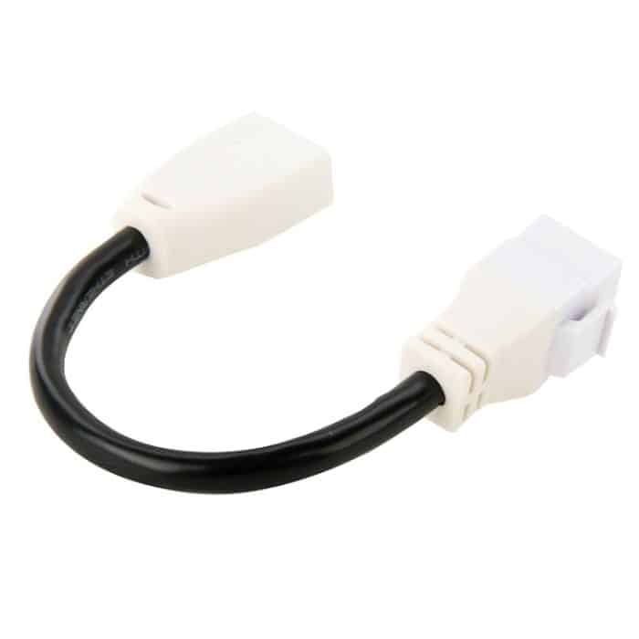 15 cm High Speed ​​V1.4 HDMI 19-polige Buchse zu HDMI 19-polige Buchse Adapterkabel – Bild 3