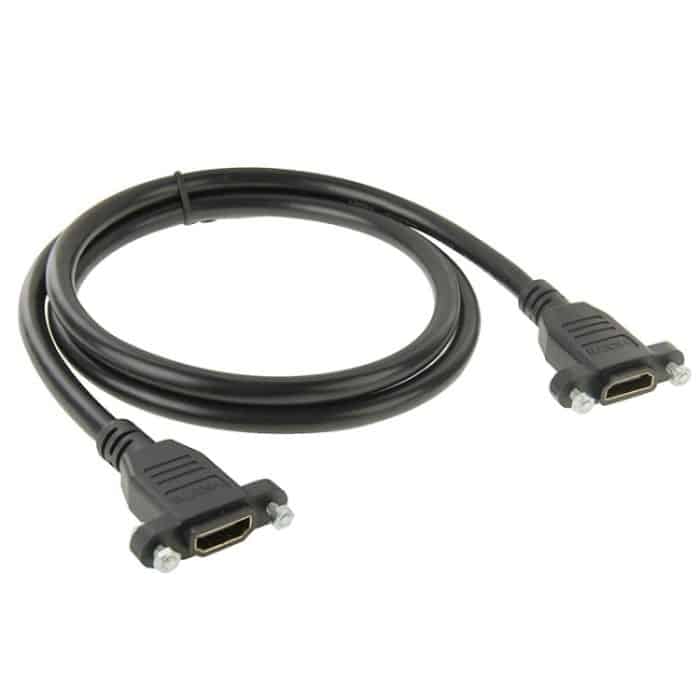 S-HDMI-0062.jpg 1 m 19-poliges HDMI-Hochgeschwindigkeits-Adapterkabel für 19-poliges HDMI-Buchse – Bild 1