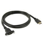 1,5 m Highspeed-HDMI-19-poliges Stecker-zu-HDMI-19-poliges Buchsenadapterkabel