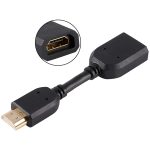 10 cm langes HDMI-19-Pin-Stecker auf HDMI-19-Pin-Buchse (AM-AF)-Adapterkabel, HDMI AM to AF