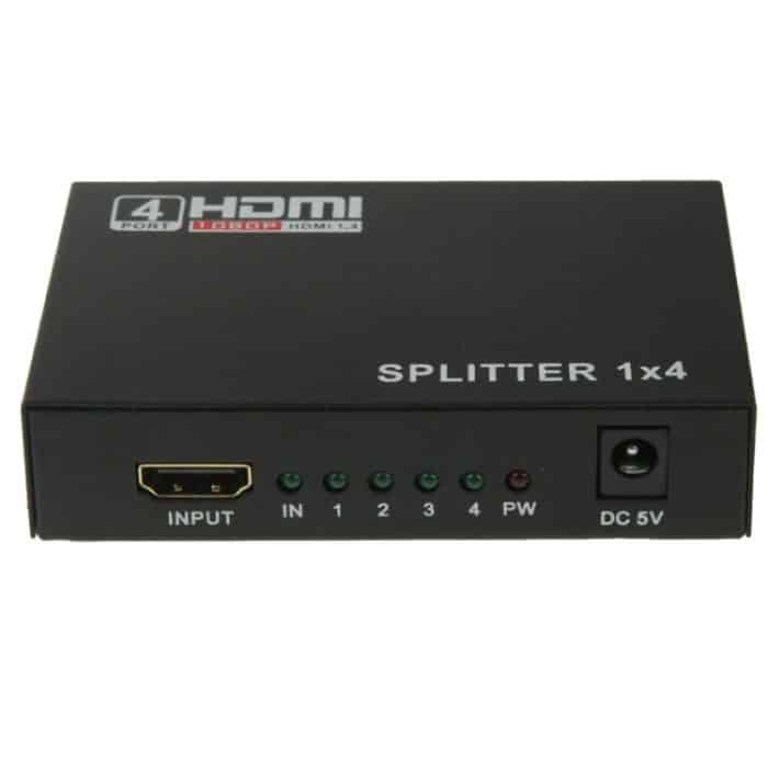 Mini HD 1080P 1x4 HDMI V1.4 Splitter für HDTV / STB / DVD / Projektor / DVR – Bild 5