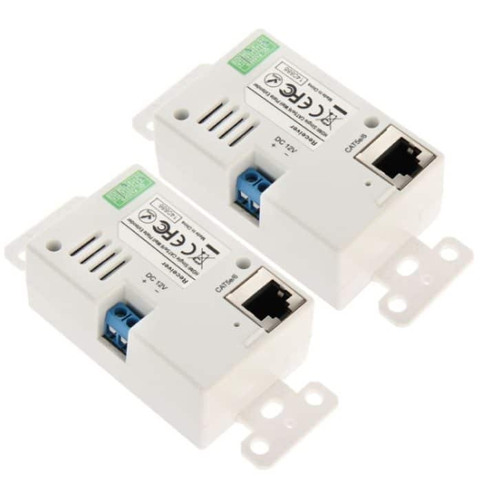 HDMI Single Cat5e / 6 50 Meter Wandplatten-Extender (EU-Stecker) – Bild 3