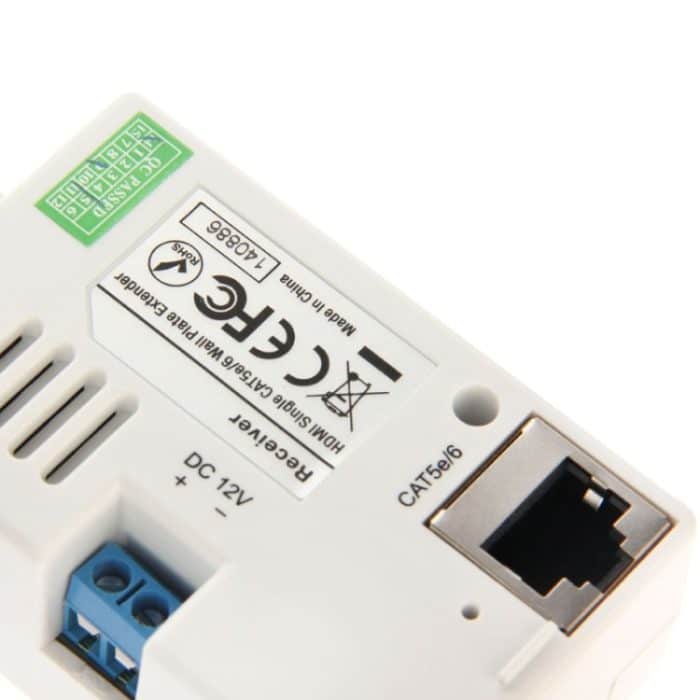 HDMI Single Cat5e / 6 50 Meter Wandplatten-Extender (EU-Stecker) – Bild 6