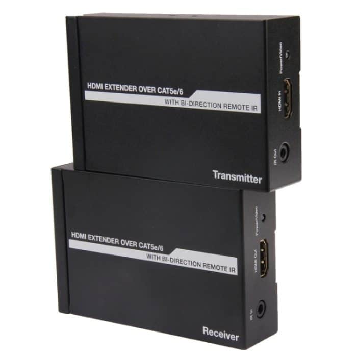 HDMI-Extender über Cat5e / 6 (EU-Stecker), 50m – Bild 4