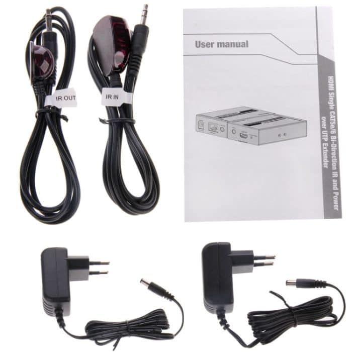 HDMI-Extender über Cat5e / 6 (EU-Stecker), 50m – Bild 8