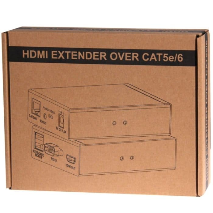HDMI-Extender über Cat5e / 6 (EU-Stecker), 50m – Bild 9